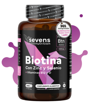 Sevens LBL RPR Design SinBG BIOTINA - Sevens Nutrition